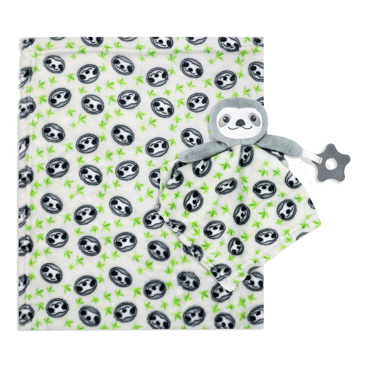 Koala Blanket & Teether NuNu Security Blanket Set - ittybittybubba