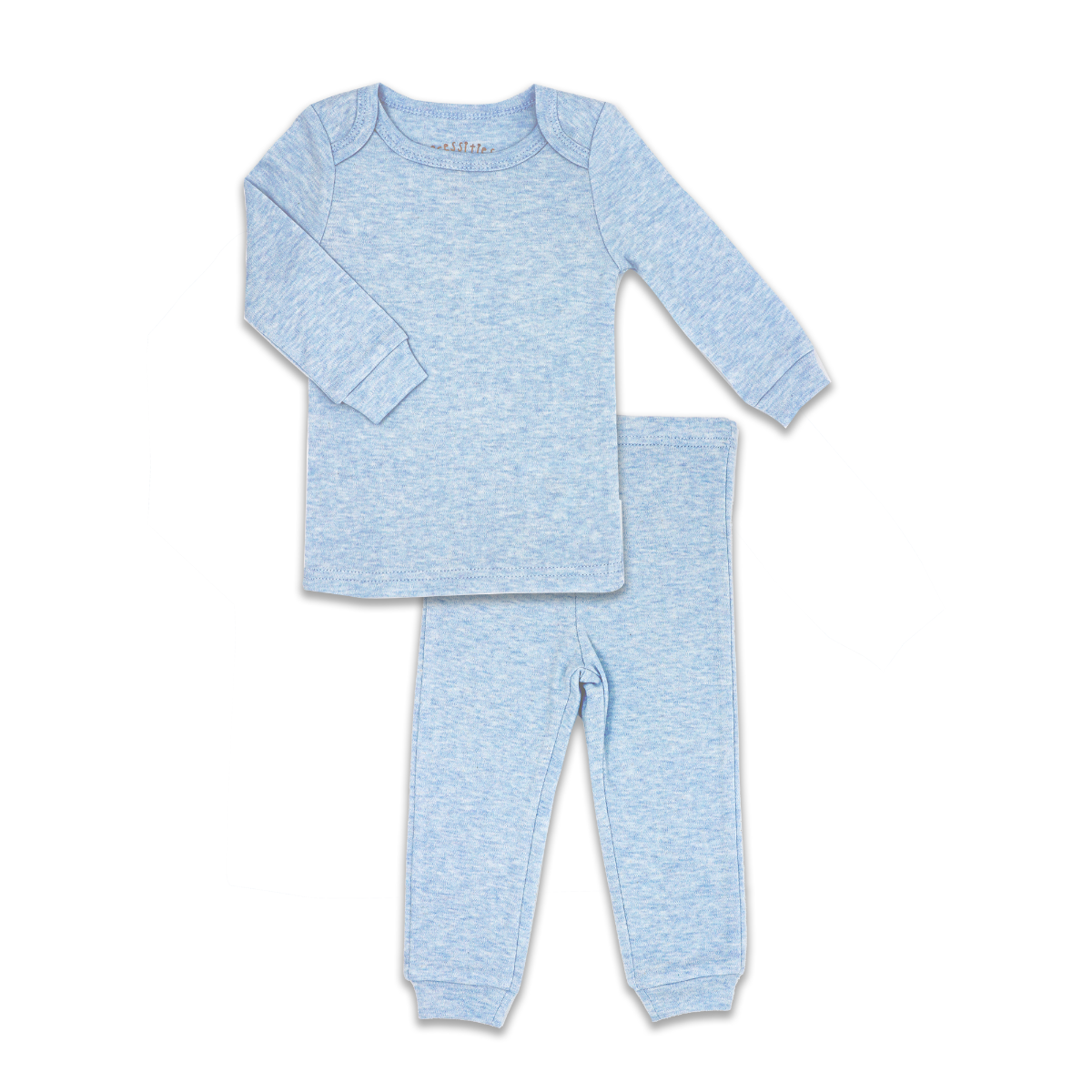 Toddler Solid Heather Pajamas Set - ittybittybubba