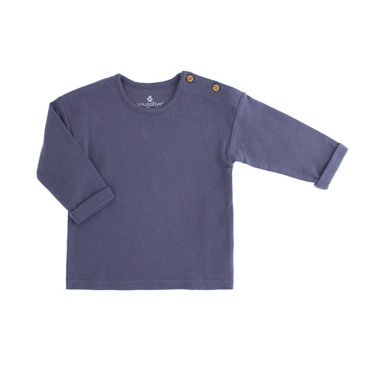 Organic Cotton Folkstone Toddler Long Sleeve T-Shirt - ittybittybubba