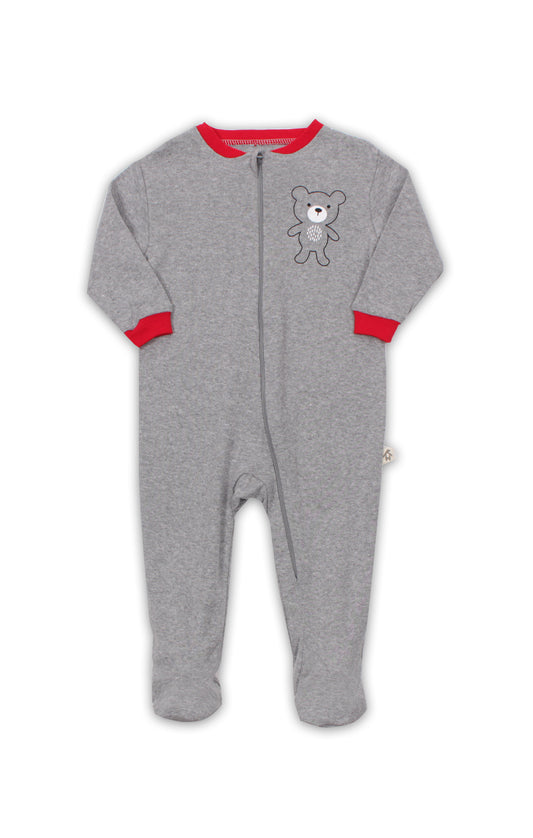 Bear Baby Sleeper Bodysuit - ittybittybubba